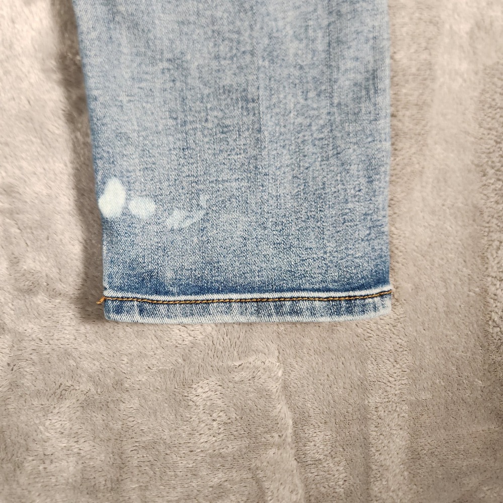 Steve's Jeans Men's 30X30 Blue Slim Light Wash Stretch SU9DJMURST PAINT STAIN - Picture 2 of 12